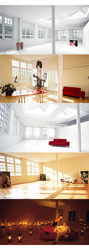 Eindrücke des daylight-studios Location-Fotos